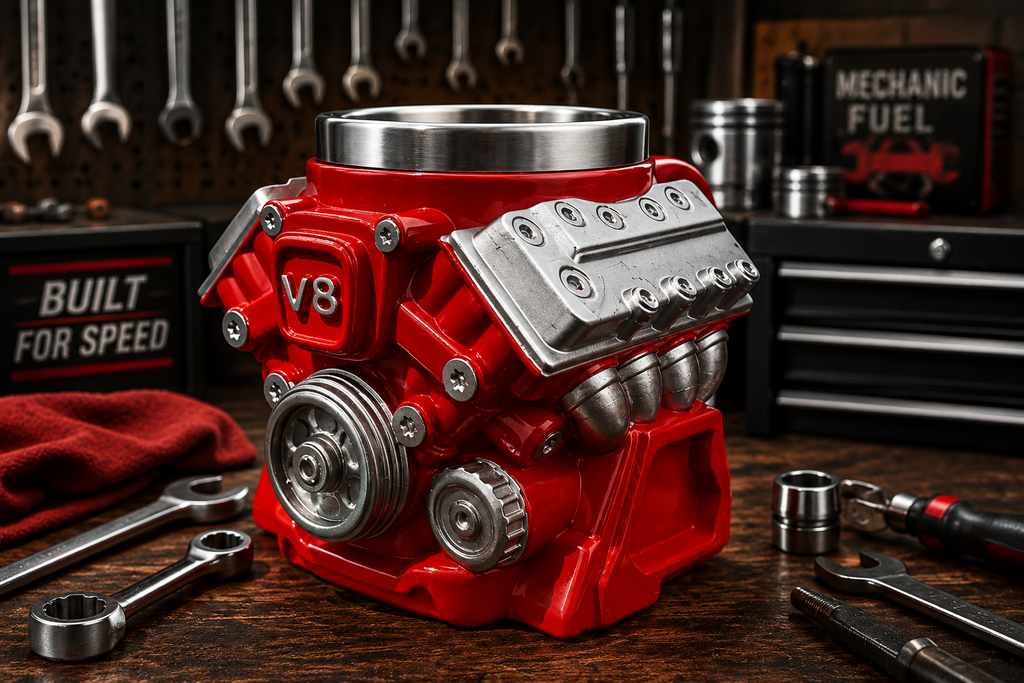 Retro Engine Coffee Mug